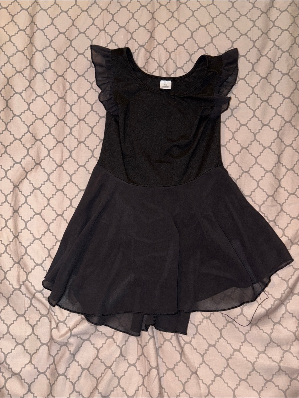 Girls' 3 Set of Flutter-Sleeve leotards